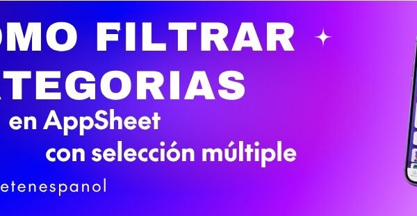 Filtrar Categorías Selección Múltiple
